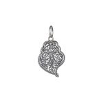 coracao de viana s joias sui jewellery filigrana prata pendente silver pendant filigree portuguese heart nana