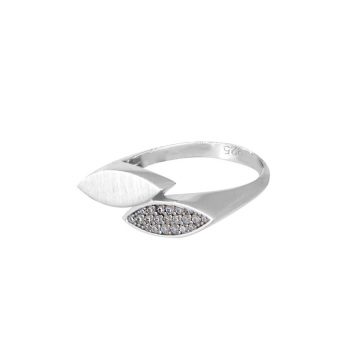 anel luna joias sui jewellery prata brilhantes pedra zirconia simples minimalista ring silver stone simple minimalist